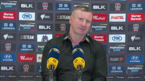 Newcastle Jets Rd2 press conference
