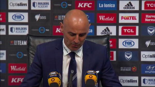 Melbourne Victory Rd4 press conference