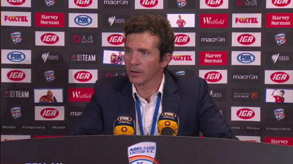 Adelaide United Rd5 press conference
