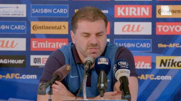 Ange enjoying long Socceroos camp