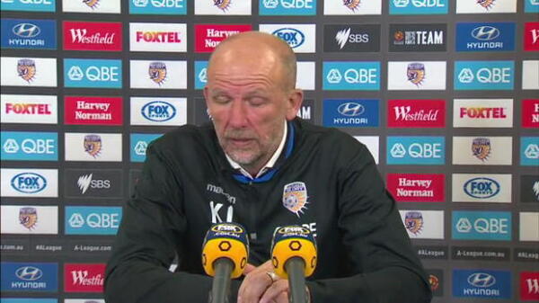 Perth Glory Rd7 press conference