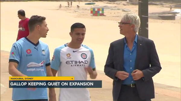 Gallop mum on A-League expansion