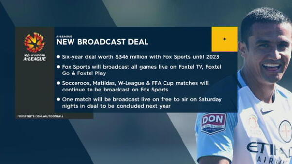 FFA announce new rights deal