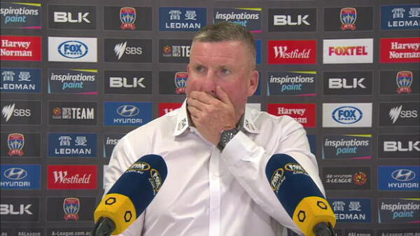 Newcastle Jets Rd12 press conference