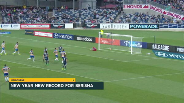 Berisha on A-League record