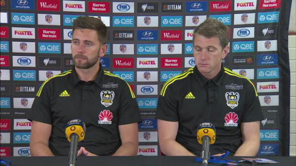 Wellington Phoenix Rd14 press conference