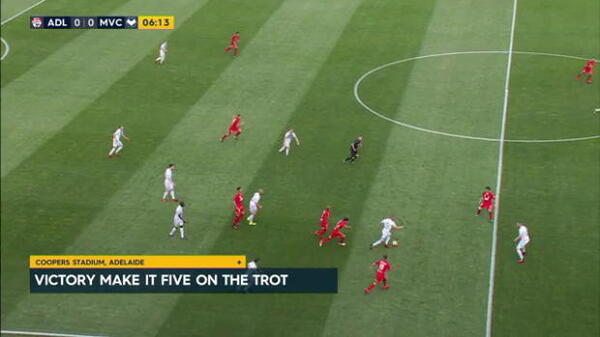 Victory make it five  on the trot