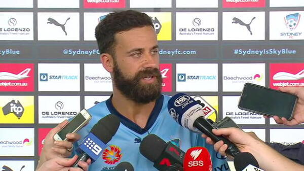 Brosque relishing derby run