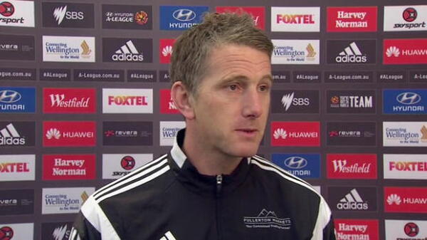Wellington Phoenix Rd15 press conference