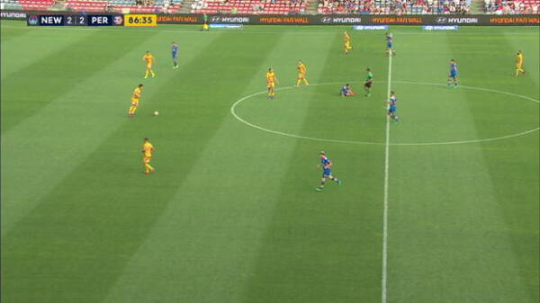 Glory skipper sees red