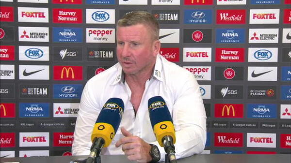 Newcastle Jets Rd16 press conference