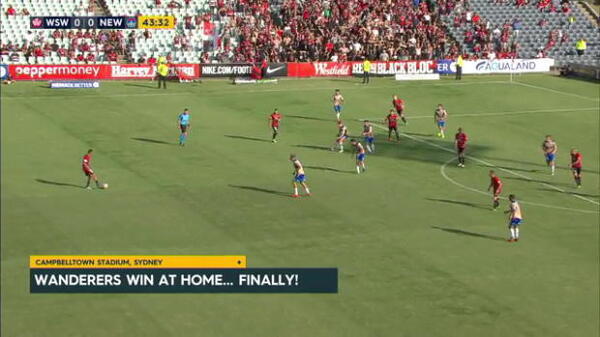 Wanderers end home hoodoo