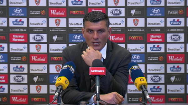 Brisbane Roar Rd18 press conference