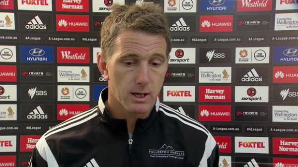 Wellington Phoenix Rd18 press conference
