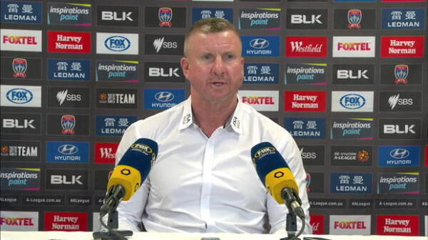 Newcastle Jets Rd19 press conference