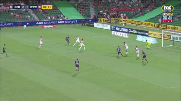 Glory into third after downing Wanderers