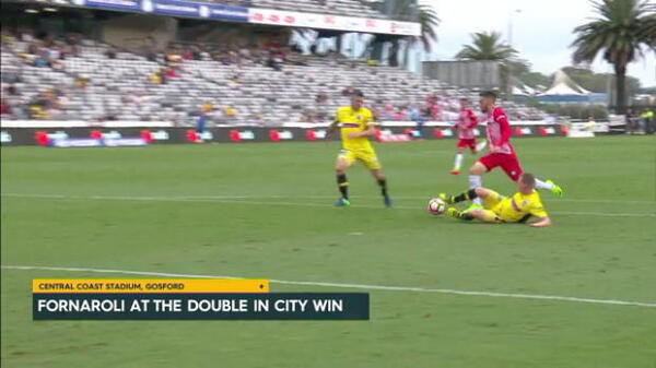Fornaroli at the double in City win