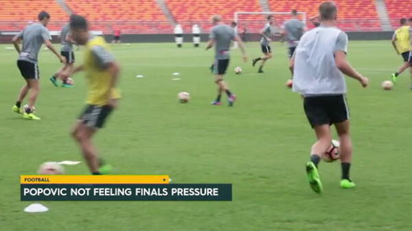 Wanderers not feeling finals pressure