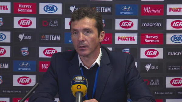 Adelaide United Rd 25 press conference