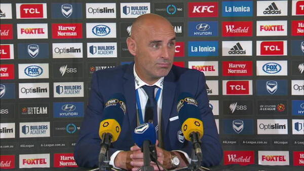 Melbourne Victory Rd26 press conference