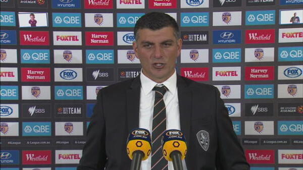 Brisbane Roar Rd26 press conference