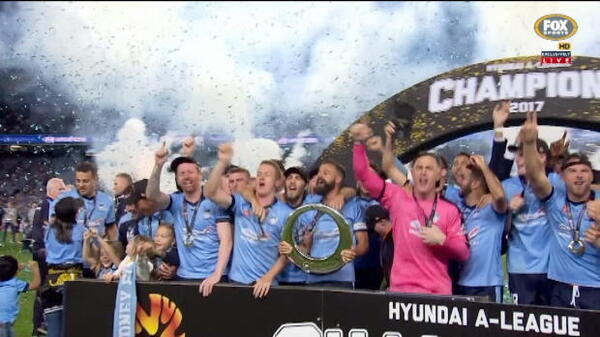 Sky Blues celebrate Grand Final success