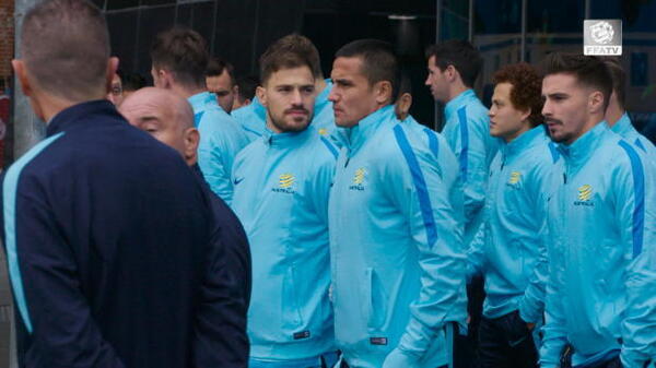 FFA TV | Caltex Socceroos team walk