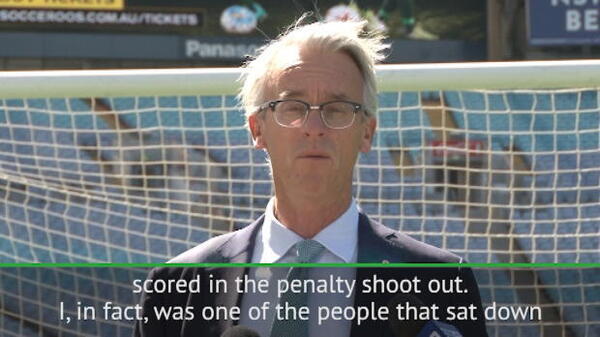 Gallop recalls Aloisi's Uruguay penalty