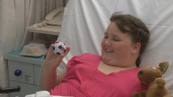 Westfield Matildas' hospital visit