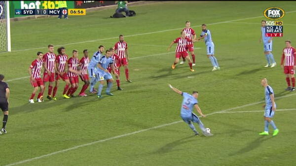Buijs' free kick stunner