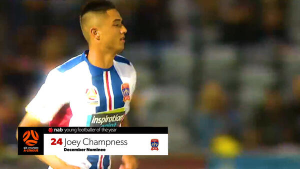 NAB YFOTY A-League nominee: Joey Champness