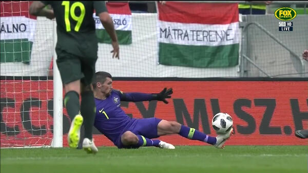 Ryan denies Hungary with stunning save