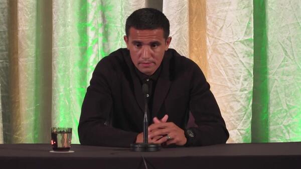 Tim Cahill thanks Australia
