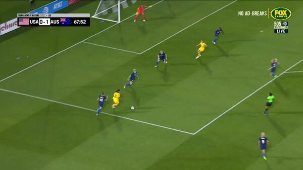 Kerr uses all of the pitch to force save