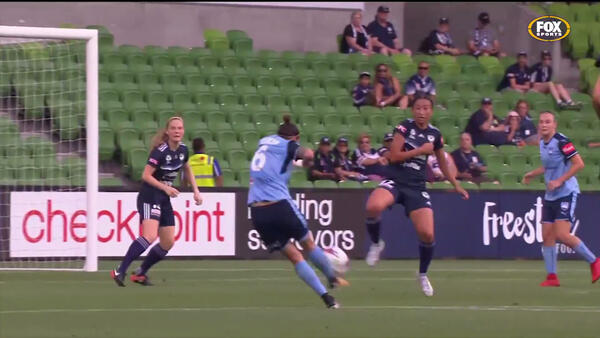 Chloe Logarzo Westfield W-League highlights