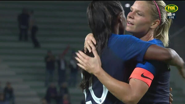 France finally break through for opener