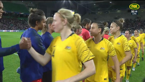 Full-time highlights: Australia v France