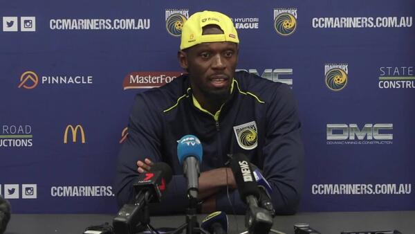 Post-match Presser: Usain Bolt - Central Coast Mariners