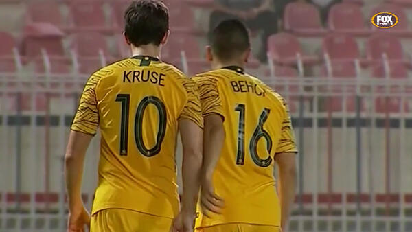 Socceroos score early