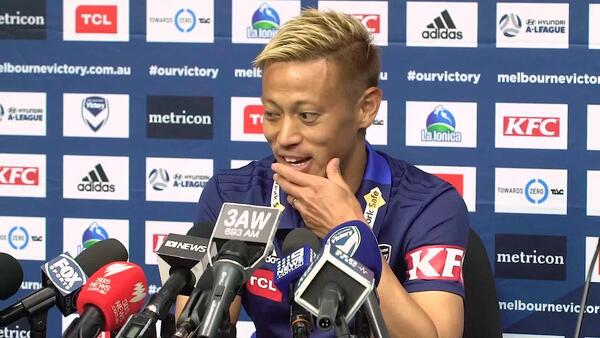 Round 1 presser: Keisuke Honda
