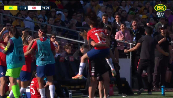 Chile make it three late on