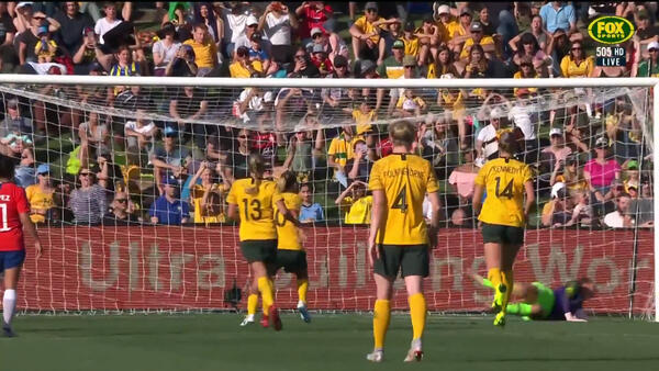 Westfield Matildas pull one back just before full-time