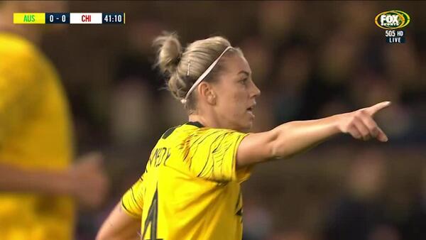 Alanna Kennedy denied against Chile