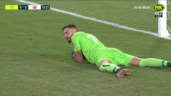 Martin Boyle scores his first ever goal for the Caltex Socceroos