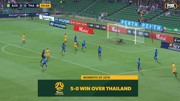 Moments of 2018: Matildas smash Thailand 5 - 0