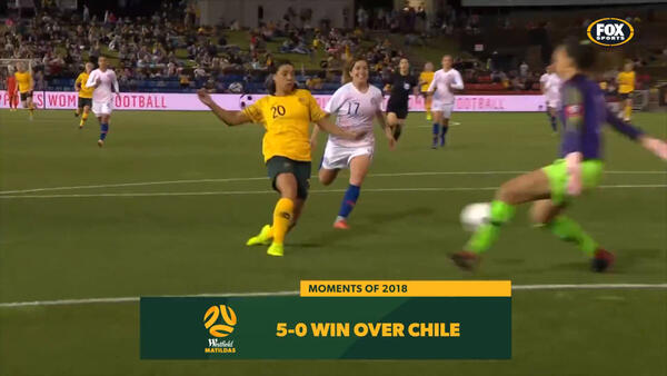 Moments of 2018: 5-0 win over Chile