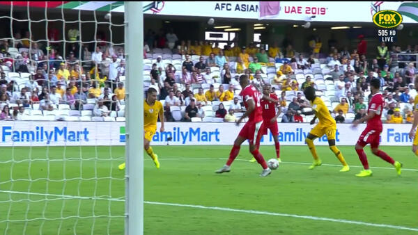 Awer Mabil rattles the woodwork