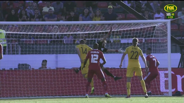 Apostolos Giannou puts it beyond doubt for the Socceroos