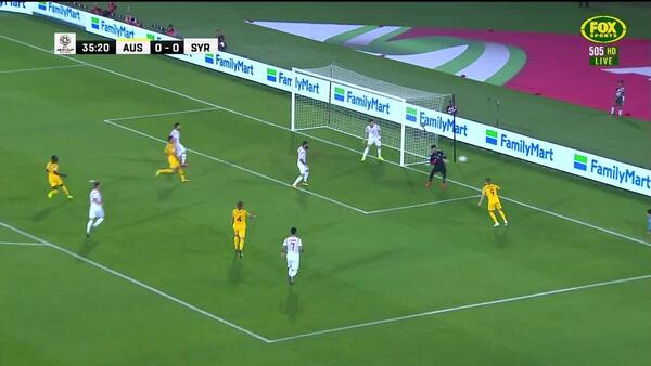 Jamie Maclaren looks dangerous early