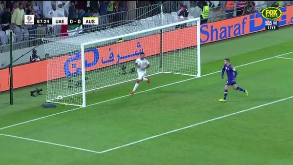 UAE open the scoring against Australia